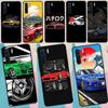 Япония JDM Спортивный Автомобиль Чехол для Телефона Для Oppo A18 A38 A58 A78 A98 A17 A79 A40 A60 A80 A16 A76 A96 A15 A74 A94 A54 A77