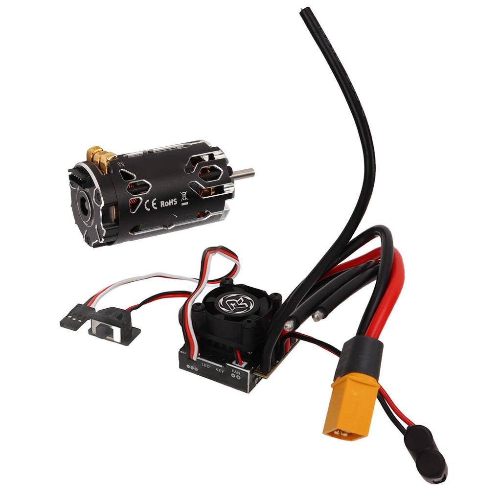 RC 380 Sensored Brushless Motor TS80A Sensored Brushless with ESC Set for 112 114 Car