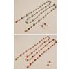 Beads Eyeglass Holder Necklace Zircon Eyeglass Lanyard Eyeglass Chain Holder  Sunglasses Use