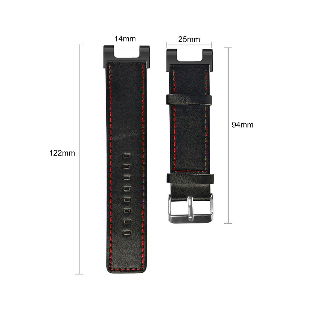 Replacement Leather Watch Strap Watch Band Compatible with Huami Amazfit T-Rex/T-Rex Pro