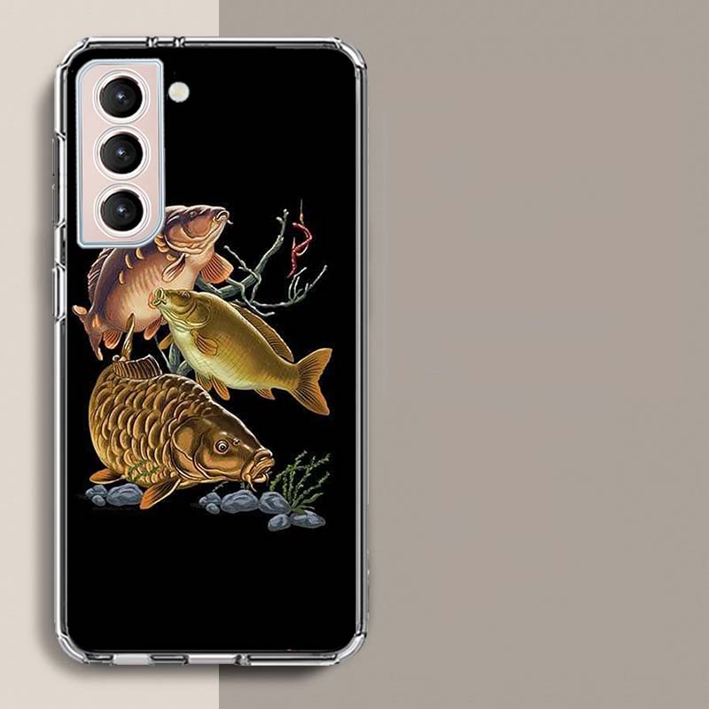 Чехол для телефона для рыбалки на карпа Для Galaxy A14 A24 A34 A54 Samsung A02S A12 A22 A32 A42 A52 A72 A13 A33 A53 5G A03 A03S A23 A73 A20