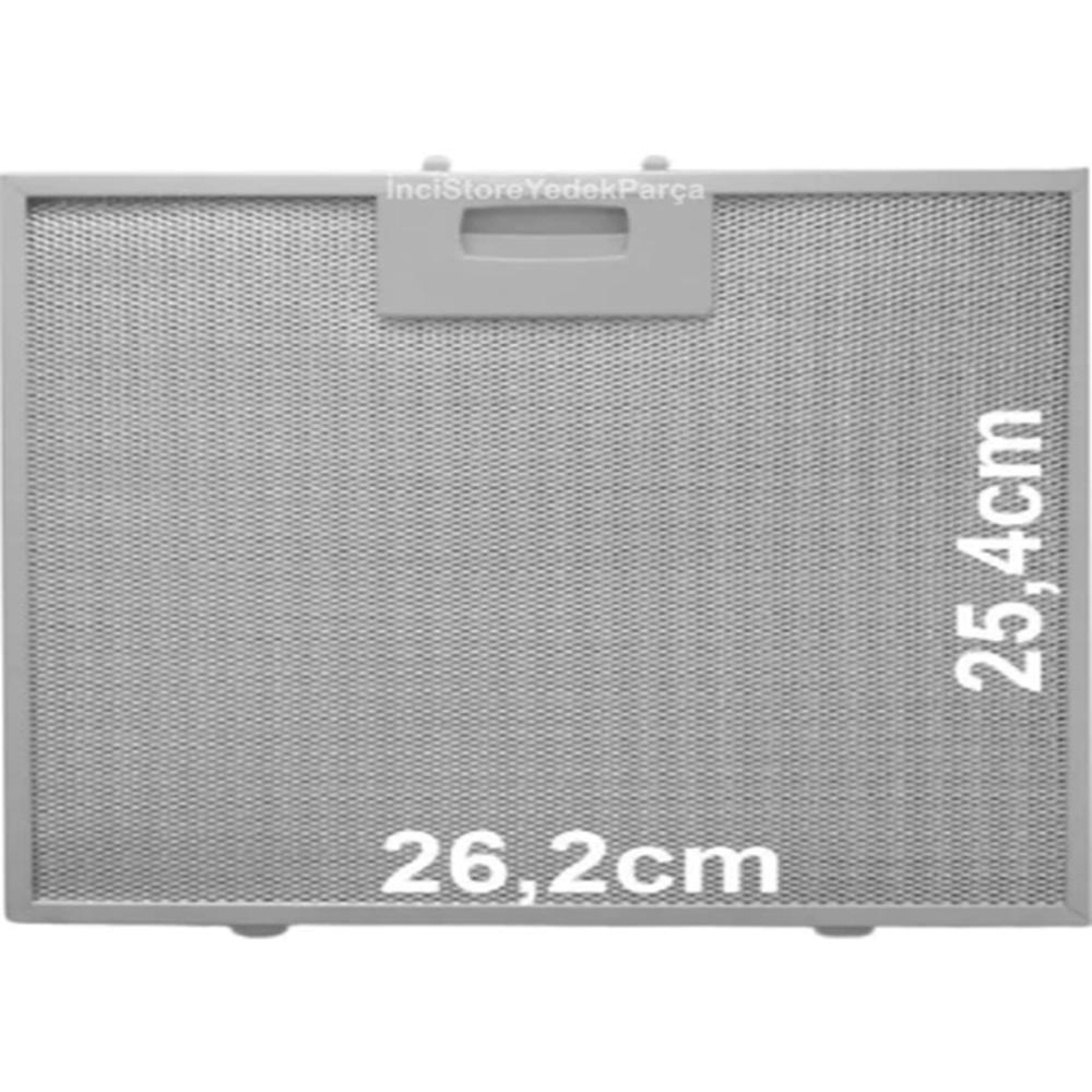 262X253 Фильтр вытяжки V47006100 Фильтр кухонной вытяжки 26,2x25,3 V47006100