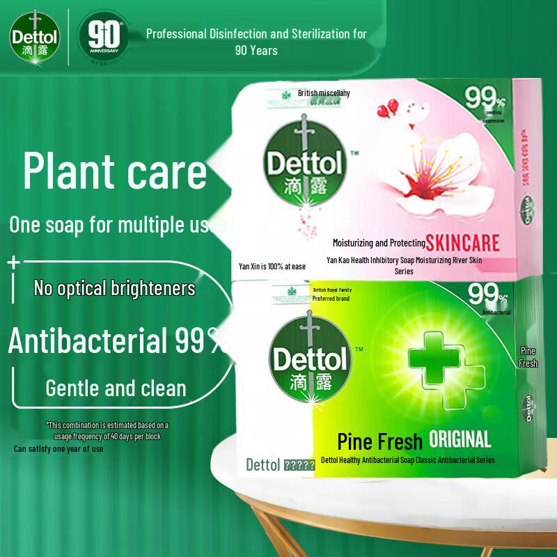 Dettol Антибактериальное и увлажняющее мыло
