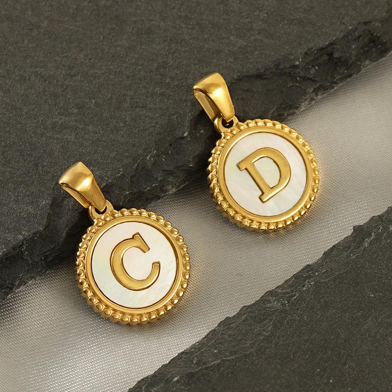 New 18K stainless steel pendant trend necklace niche design classic hot-selling explosion