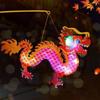 Luminous Mid-Autumn Dragon Dance Lantern DIY Craft Handheld Dragon Lantern New Year