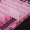24 Slots PP Removable Organizer Container Storage Box for Jewelry Rings Nail Art Tool Craft Beads