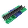 2pcs Livestock Scratch Brushes Plastic Full Massage Relieve Itching Animal Back Scratching Brush 17.13in Length for Horse Cattle
