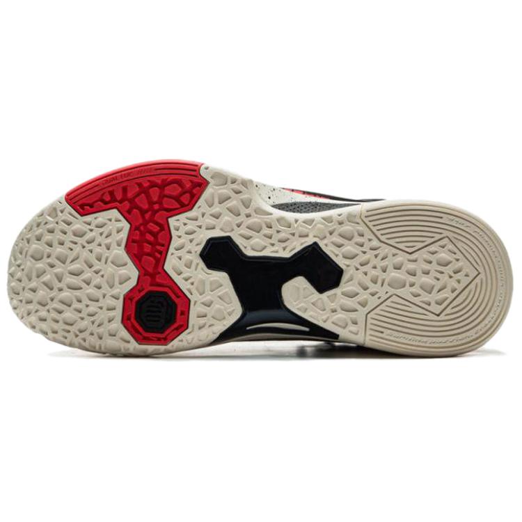 Li Ning Нескользящие, износостойкие, с поддержкой, с хорошим отскоком, низкие, для уличного баскетбола, мужские, цвет cinnabar, ABFV003-7