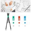 Proportional Divider Scale Artist Drawing Tool Multifunctional Compass Ruler Adjustable Caliper for Artists Architects