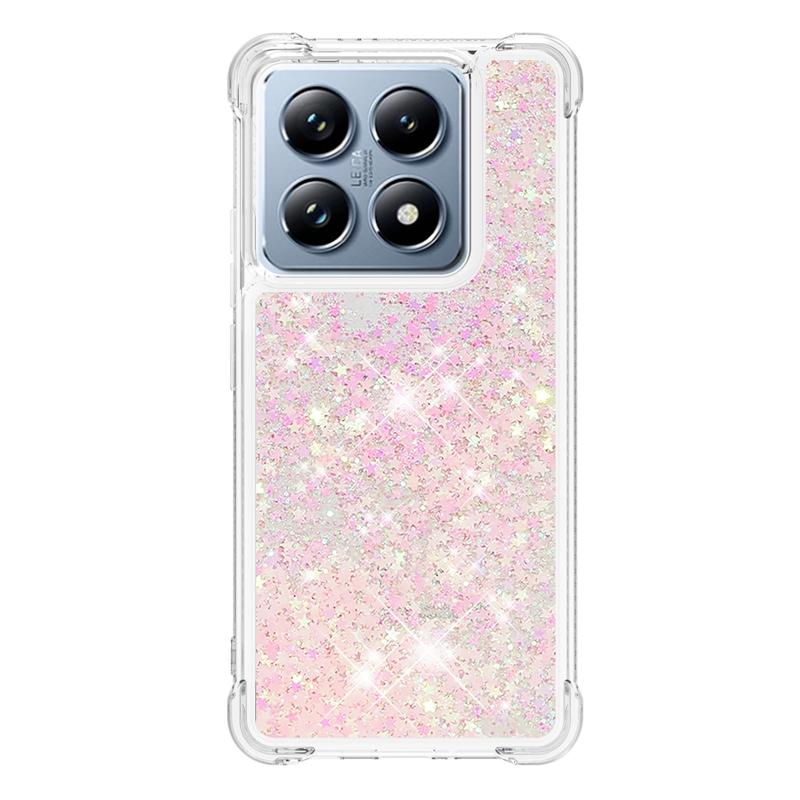 14T Pro Чехол для Fundas Xiaomi 14T Pro Чехол Bling Glitter Dynamic Liquid Чехол для Xiomi Xiaomi14T 14TPro Чехлы для телефонов Fundas