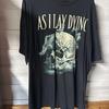 Коллекция As I Lay Dying Группа ЧЕРЕП КЛАДБИЩЕ Полноразмерная S-5XL Унисекс Футболка