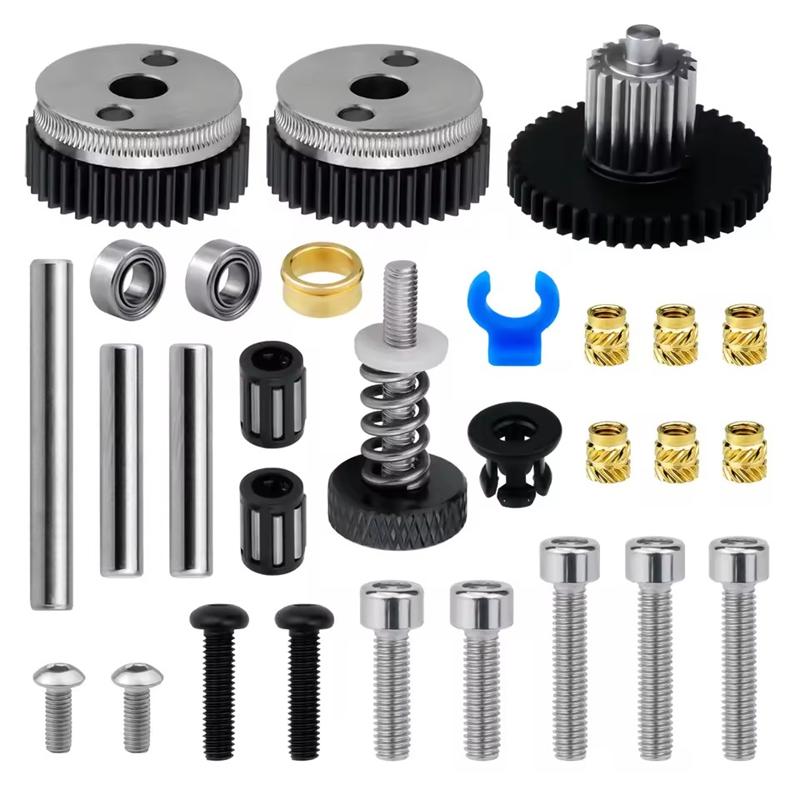 Экструдер HGX-LITE Шестерня Полностью Металлическая Закаленная Сталь Редуктор Экструдер для CR-10 10S Ender 3 V2 Серии Аксессуары для 3D-принтера