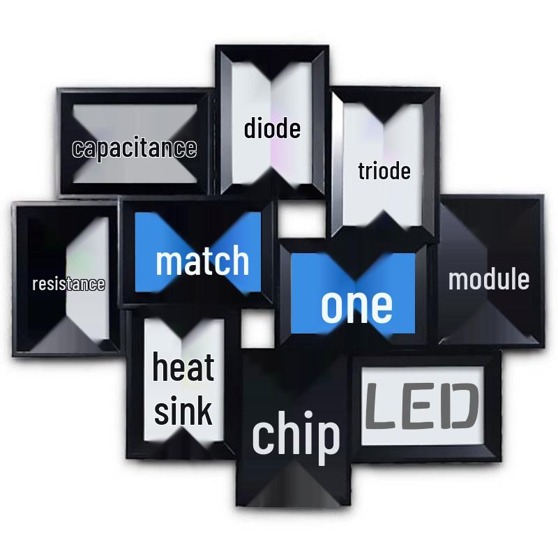 22AWG 2468 Red/Black Parallel Wire, Double-Ended Tinned, 300mm Lead Ribbon Cable