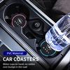Автомобильная силиконовая подставка под стакан/кружку, нескользящий коврик, шумопоглощающая накладка, аксессуары для Opel Insignia Vivaro Vectra Astra Corsa Zafira Meriva Mokk