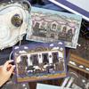 1 Scene Card 3 Sticker Sheets Layered Scene DIY Sticker Set Scrapbook Stickers  DIY Craft