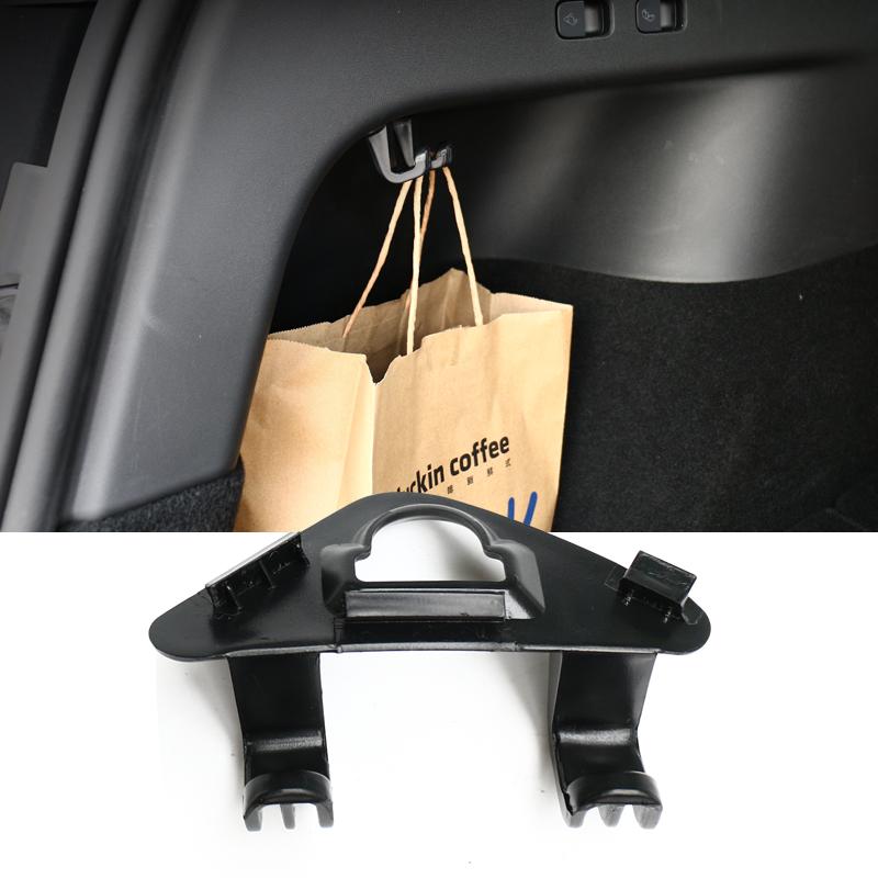 Car Trunk Hanger Umbrella Double Hook Trunk Round Hooks Holder Car Rear Trunk Hook for Tesla Model Y