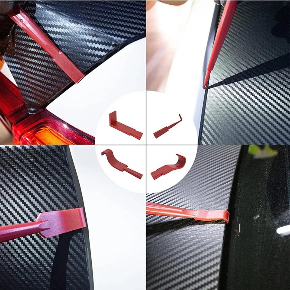 Набор для тонировки автомобильных стекол Ракель с фетровым краем Инструменты для виниловой оклейки Защитная пленка для автомобильной краски Оклейка кромок Ракель Универсальный инструмент