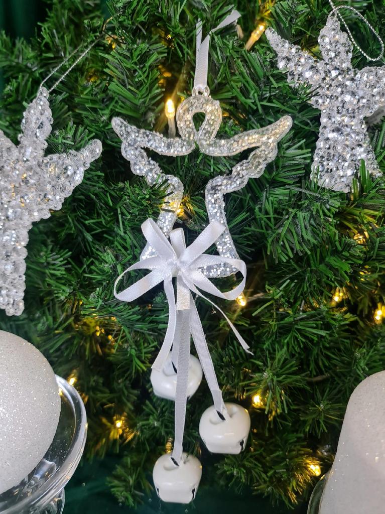 Acrylic Angel Pendant - 2 pcs