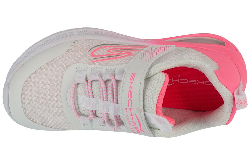 Skechers Microspec Max Advance - Fly 3, для девочки белые кроссовки
