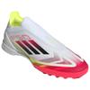 Adidas F50 Pro Comfortable TF (Rubber Studs) PU Non-Slip Durable Soccer Shoes Unisex Soccer Shoes White Red JP7204