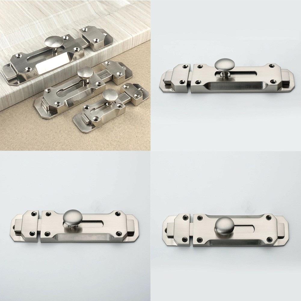 3/4inch Door Latch Lock Slide Bolt Latch Sliding Door Window Bolt Security Hardware For Gate Safety Toilet Door Lock Buckles