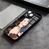 Чехол для телефона Lanas-w-Del-R-Rey Для IPhone 17 Air 16 E Pro Max 15 14 13 Mini 12 Pro 11 Max Plus Черная Стеклянная Крышка