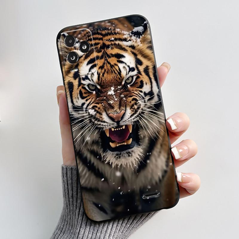 Черный чехол для телефона с защитой от царапин для BLU View 5 Pro, мягкий корпус для BLU View 5 Pro, модный стиль, чехол с рисунком «Пингвины на снегу»