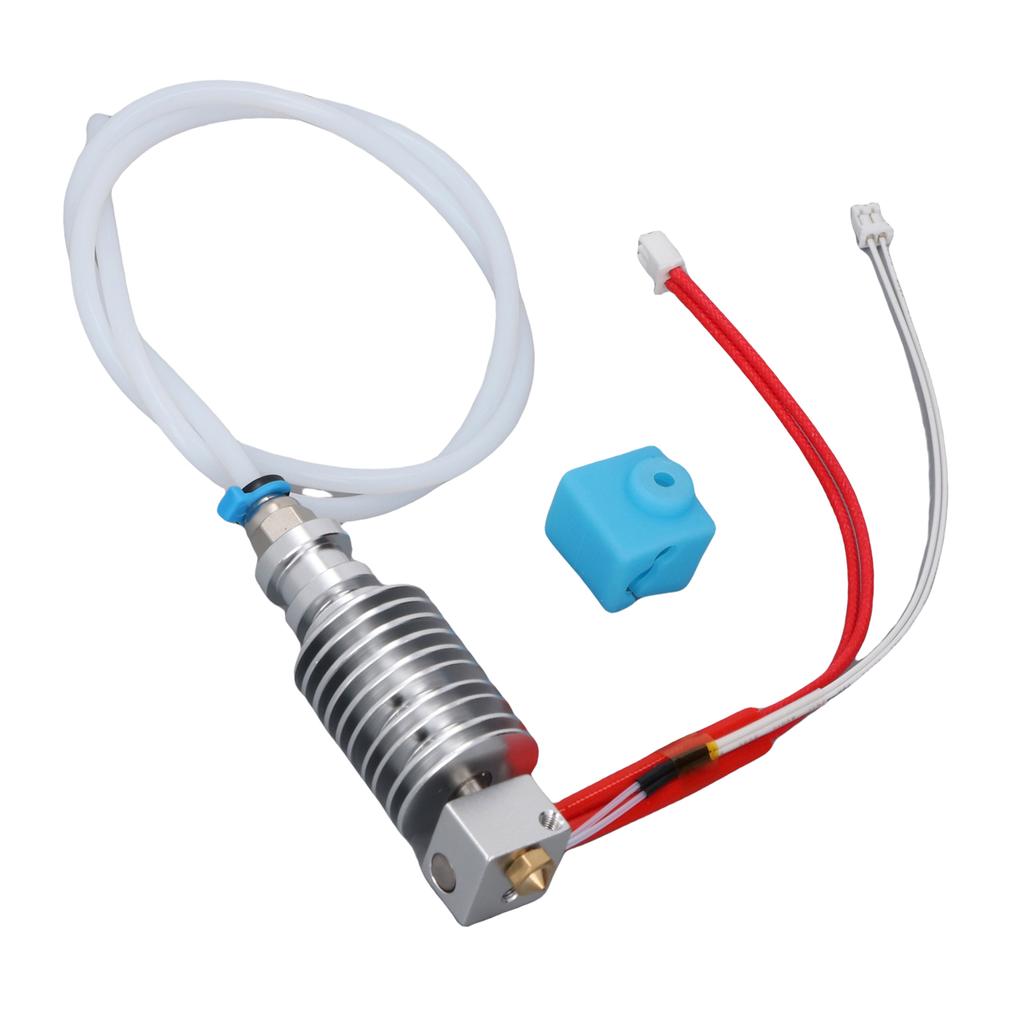 3D Printer Hotend Kit 0.4mm Nozzle with Silicone Cover Assembled Hotend Kit Replacement for
