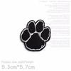 Yixiu Embroidered Black Small Badge: Trendy Clothing Decoration Patch