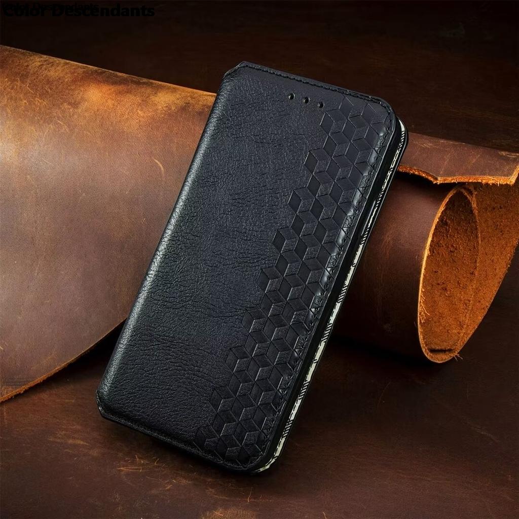 Flip Case for Xiaomi Redmi 7 8A 9C NFC 10 C 12 13C 2024 Phone Cover Leather Texture Magnet Book Shell Redmi 12C 10C 10A 9A 8 7A