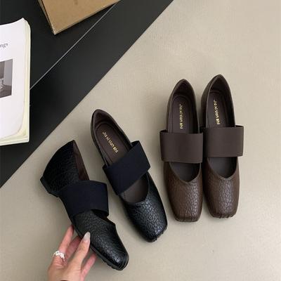 Ретро французский стиль крутые туфли Мэри Джейн дизайн с принтом слона балетки супер мягкие модные туфли