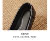 Fashion New Soft-soled Casual Women's Shoes Leather Single Shoes Flat-soled Non-slip Mother Shoes Women's Pu Leathershoes Plus Size