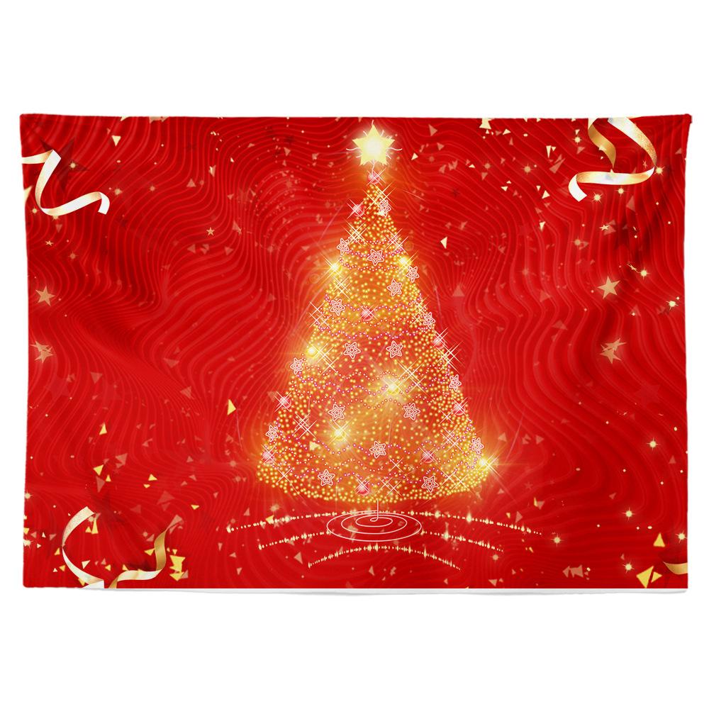 Рождественский гобелен, подвесная ткань, цифровая теплопередача, экологически чистая комната, детская комната, общежитие