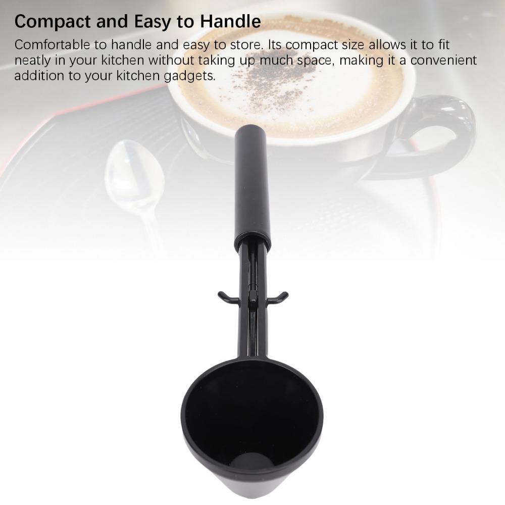 Portable Anti Spill Scoop 2-in-1 Slide Design Protein Powder Scoop Coffee Scoop Funnel Coffee