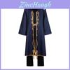 Комплект мужского костюма для ролевой игры аниме-персонажа, путешествующего в другой мир, для косплей-мероприятий