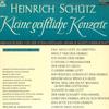 LP Record HEINRICH SCHUTZ - Kleine Geistliche Konzerte BM30SL1311 BARENREITER Germany Classical Used