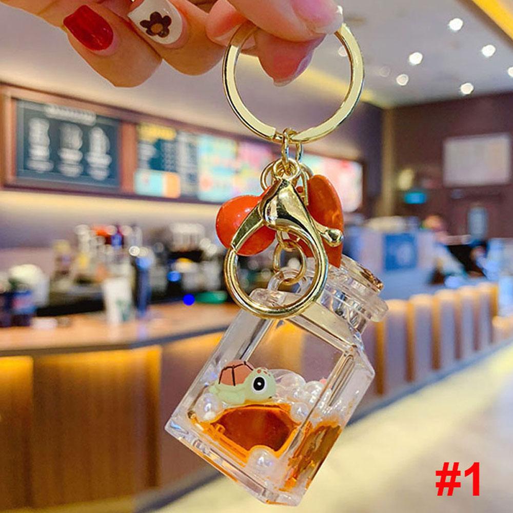 Жидкий Морской Зыбучий Песок Аксессуары для Бутылок Подарки для Женщин Шарм для Сумки Брелок Подвеска для Автомобиля Кольцо для Ключей