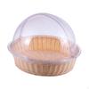 Прозрачная крышка-купол для торта, витрина для выпечки, портативная, практичная, круглая, купол для подачи еды для отеля
