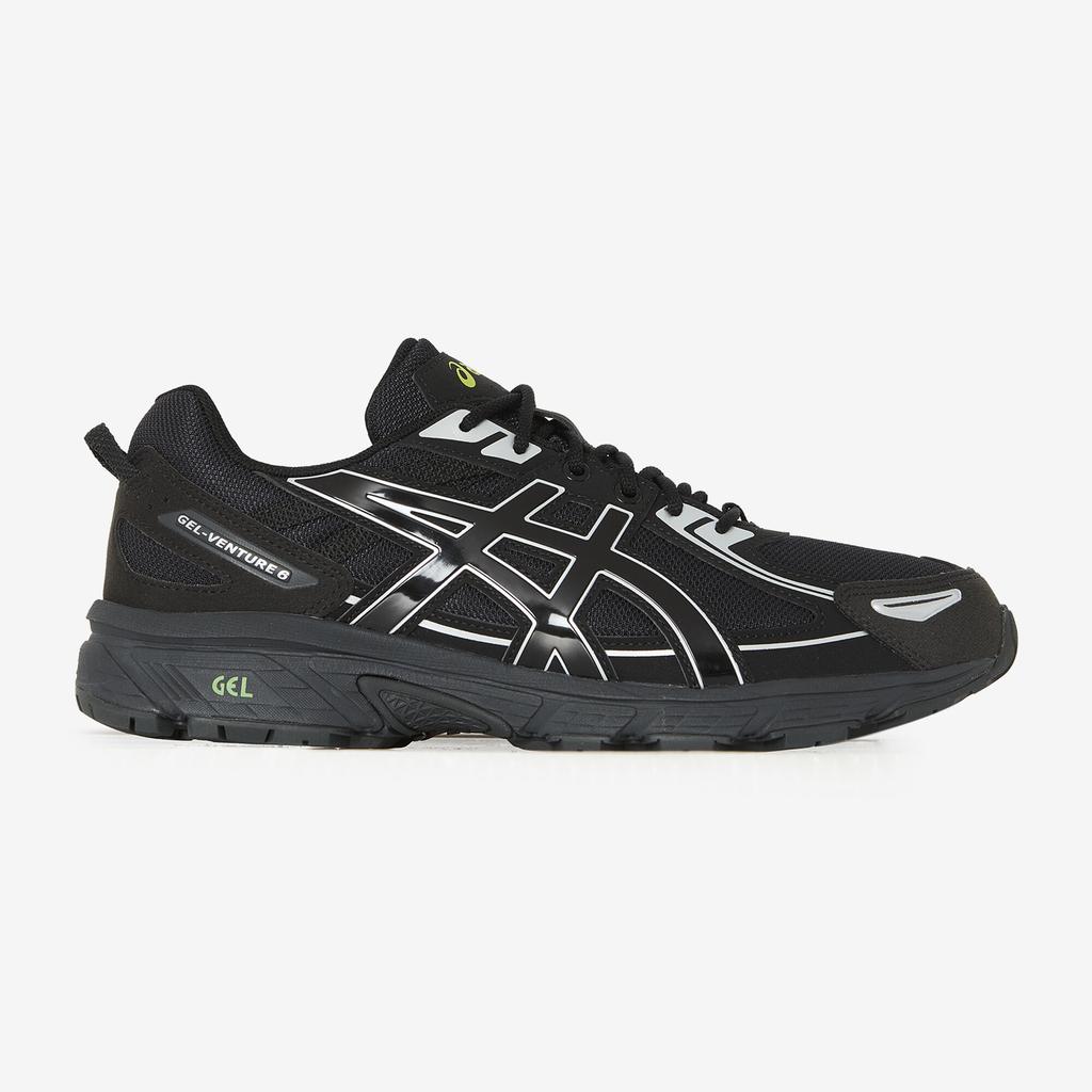 ASICS Gel-Venture 6 sneakers synthetic leather Black/Lime Zest