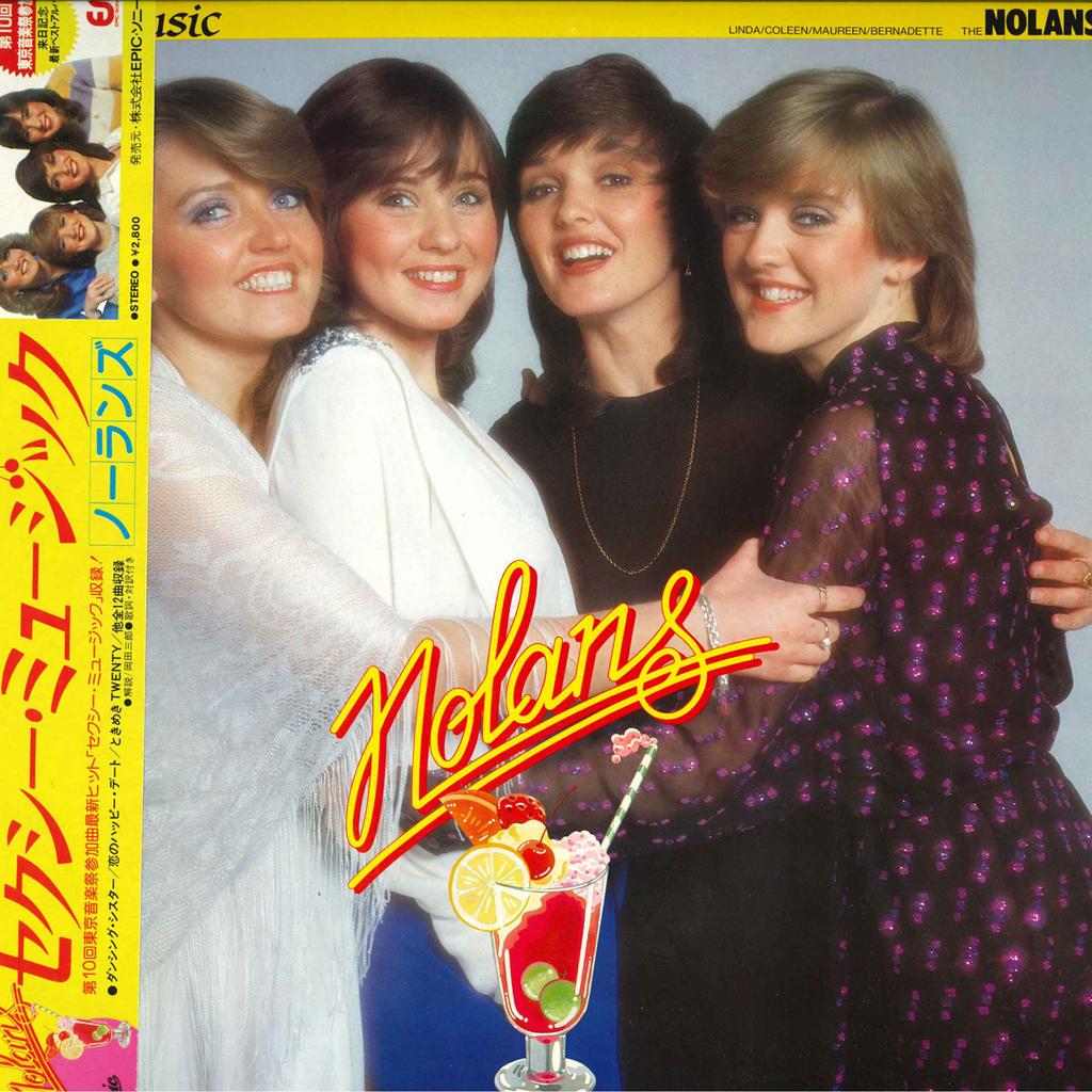 LP Record NOLANS - Sexy Music 283P266 EPIC 1980 Japan Pop Used