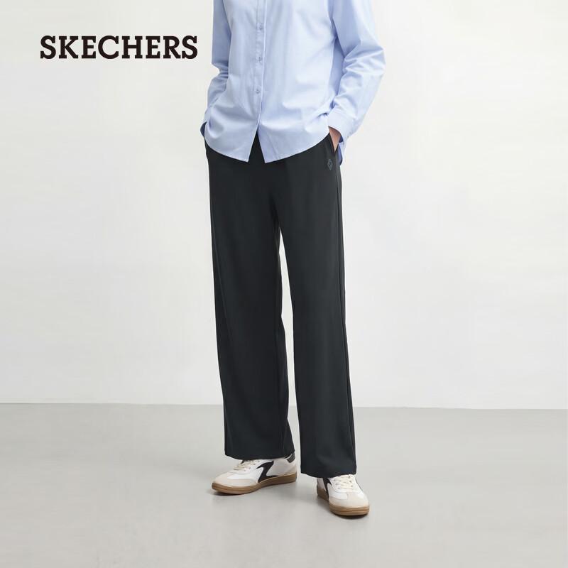 Skechers Женские трикотажные брюки с широкими штанинами из ледяного шелка L226W114
