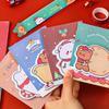 1 шт. клейкая наклейка Kawaii Christmas Sticky Notes блокнот для заметок офис школьные принадлежности канцелярские принадлежности наклейка