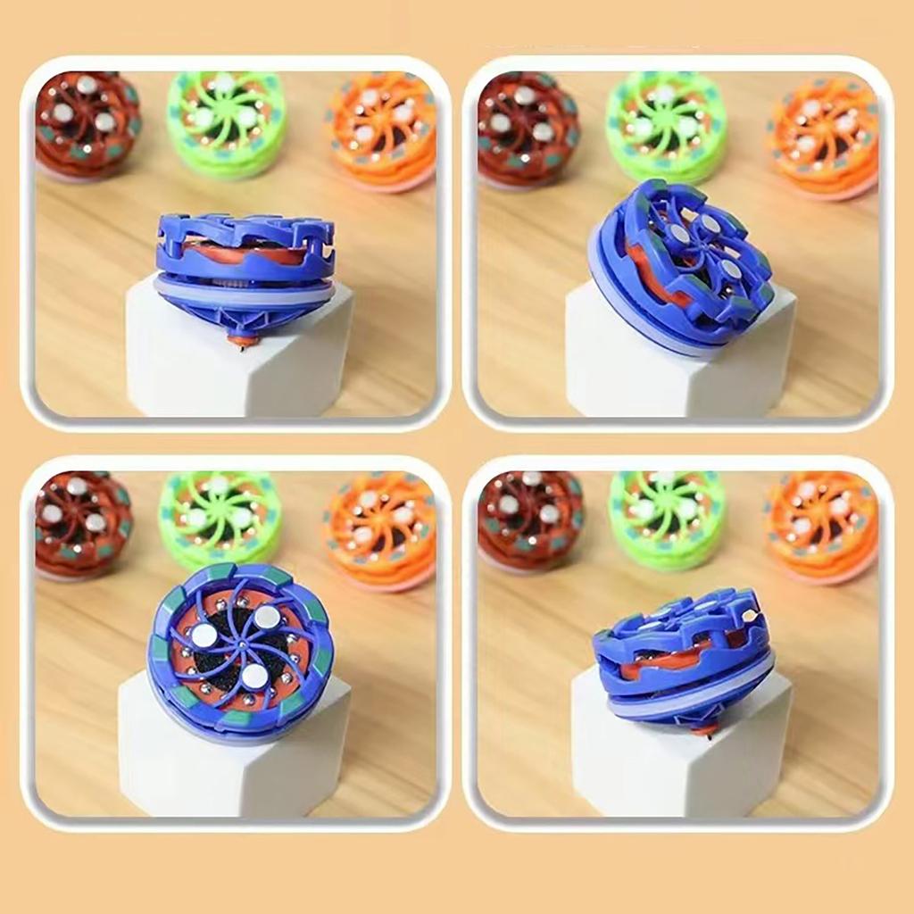 Творческий ручной фейерверк-гироскоп зажигает, вращает свет, гироскоп для столкновения двух игроков