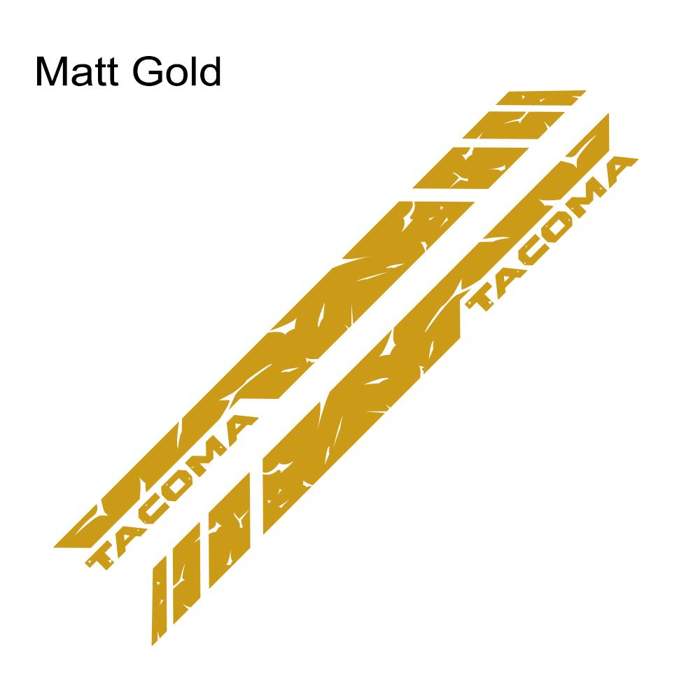 Дверь автомобиля, боковая юбка, полосатые наклейки для Toyota Tacoma Pickup, графический виниловый декор, наклейки на заказ, автомобильный экстерьер