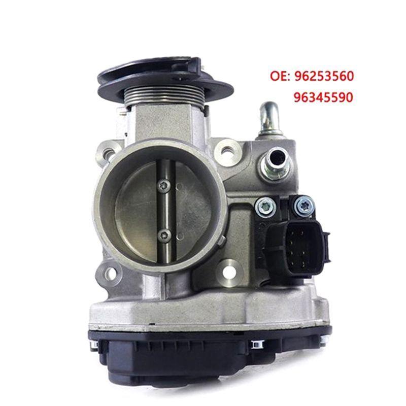 96253560 Car Throttle Body For DAEWOO Rezzo Tacuma Vivant Nubira 1.6L Throttle Valve 96447930 96345590 Parts