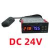Dual Digital Thermostat Temperature Humidity Control STC-3028 Thermometer Hygrometer Incubator Controller AC 220V DC 12V 24V