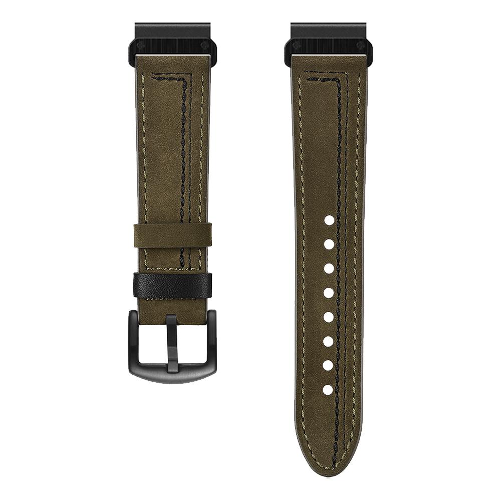 Кожаный ремешок для часов QuickFit 22 мм 26 мм Для Garmin Fenix 7X 7 6 6X Pro 5 5X Plus Quatix Epix gen 2 MARQ Ремешок Браслет