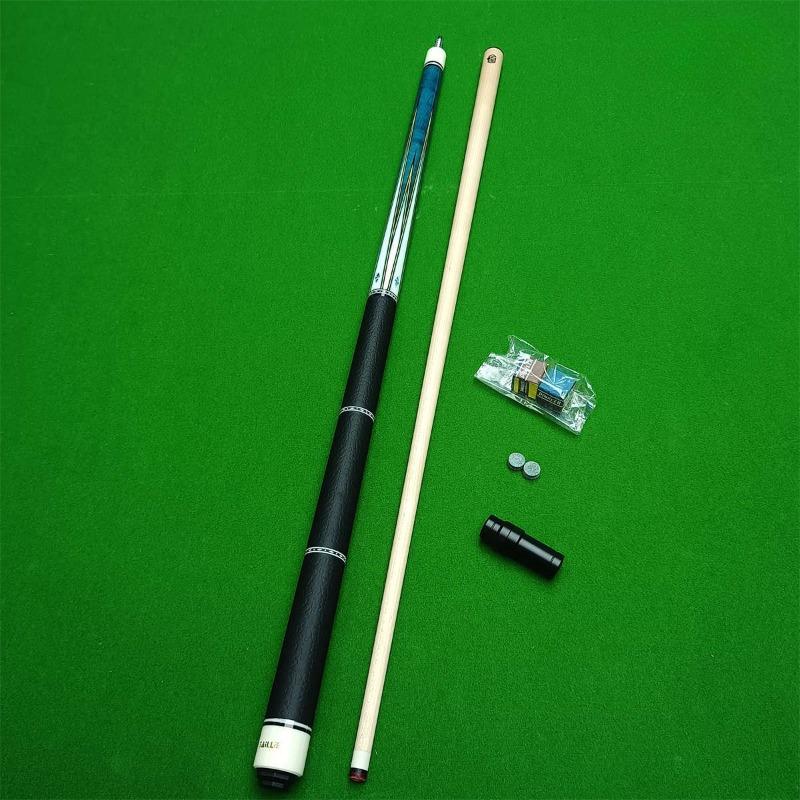 9,5 мм профессиональный бильярдный кий 1/2 разделенный бильярдный кий восьмерка для снукера из твердого клена с принадлежностями