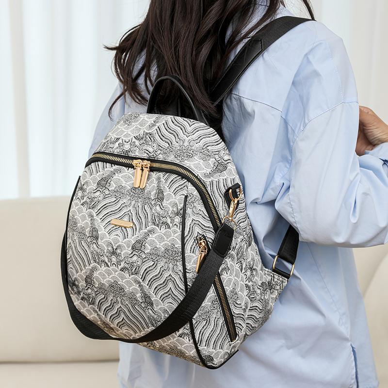 Рюкзак из искусственной кожи, женский рюкзак большой емкости, дорожная сумка