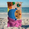 Милый мультяшный P-P-pocoyo-o Полотенце Пляжное Быстросохнущее Мягкое Бассейнные Полотенца Подарок для Путешествий Спортзал Душ Кемпинг спорт